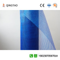 Tissu en filet bleu pour les murs intérieurs et extérieurs